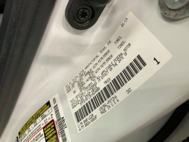 2019 Toyota Tundra Platinum 5.7L V8