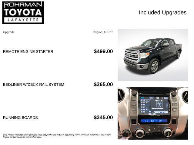 2016 Toyota Tundra 1794 CrewMax