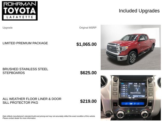 2018 Toyota Tundra Limited