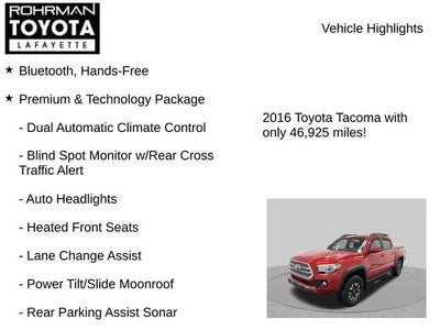 2016 Toyota Tacoma TRD Off-Road V6