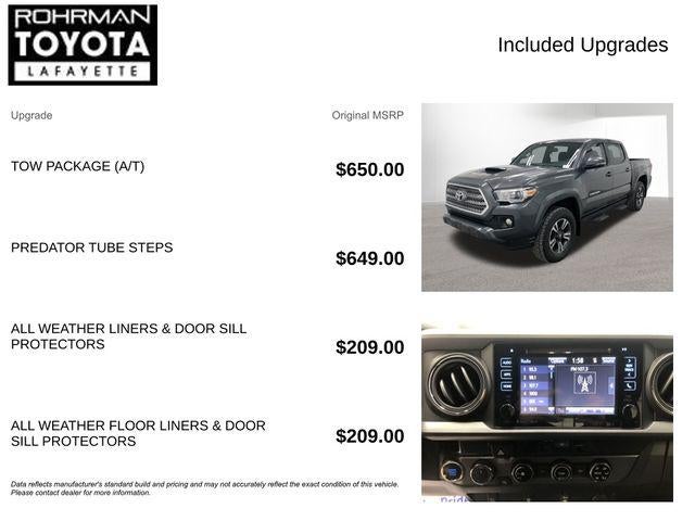 2017 Toyota TACOMA TRD SPORT TRD Sport V6