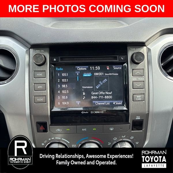 2018 Toyota 4X4 TUNDRA CREWMAX SR5 5.7L SR5