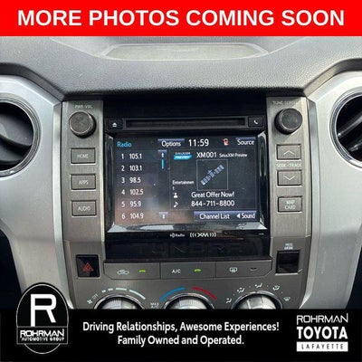 2018 Toyota 4X4 TUNDRA CREWMAX SR5 5.7L SR5