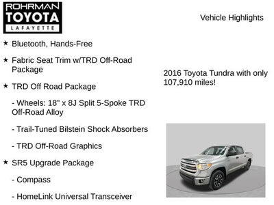 2016 Toyota Tundra SR5 CrewMax