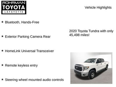 2020 Toyota TUNDRA 4X4 SR5