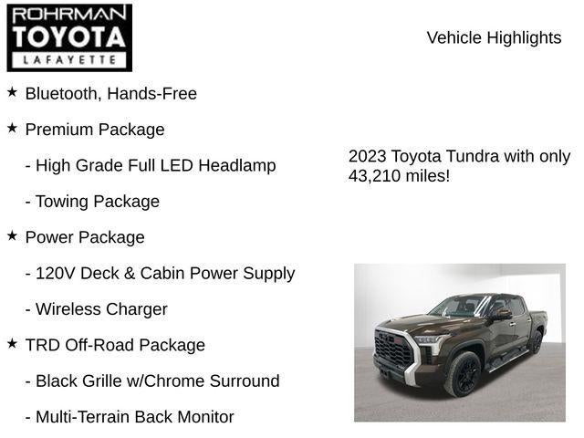 2023 Toyota Tundra Limited