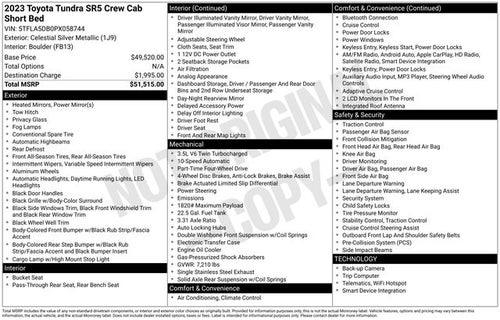 2023 Toyota Tundra SR5