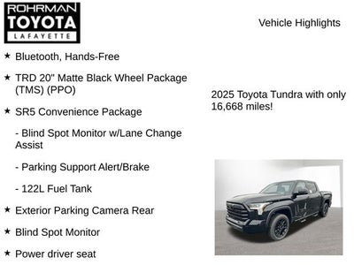 2025 Toyota TUNDRA 4X4 SR5
