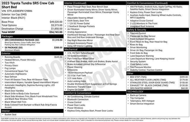 2023 Toyota TUNDRA 4X4 SR5