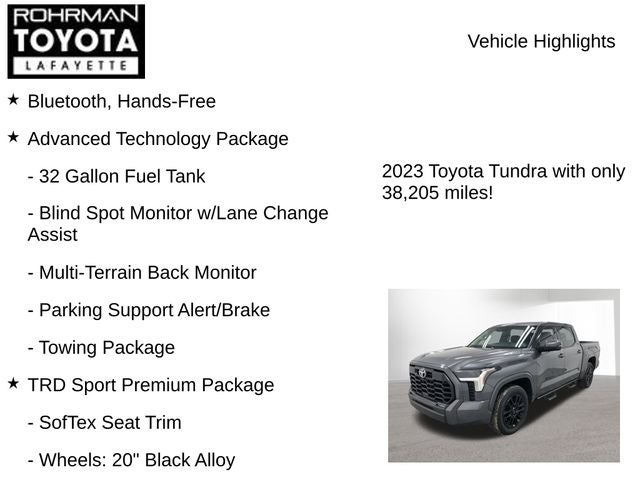 2023 Toyota TUNDRA 4X4 SR5