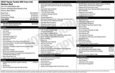 2024 Toyota TUNDRA 4X4 SR5