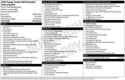 2024 Toyota TUNDRA 4X4 SR5