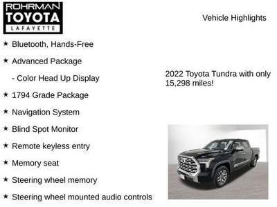2022 Toyota TUNDRA 4X4 1794