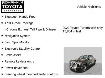 2023 Toyota Tundra 1794