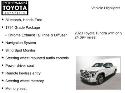 2023 Toyota TUNDRA 4X4 1794