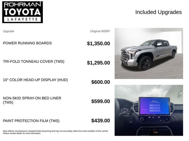 2024 Toyota Tundra i-FORCE MAX Platinum