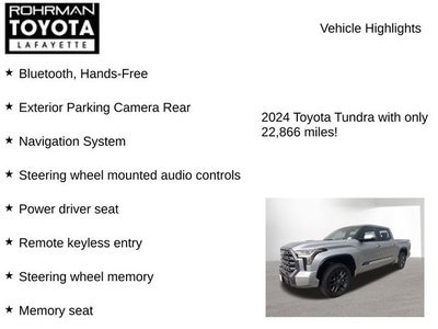 2024 Toyota Tundra i-FORCE MAX Platinum