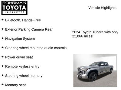 2024 Toyota Tundra i-FORCE MAX Platinum