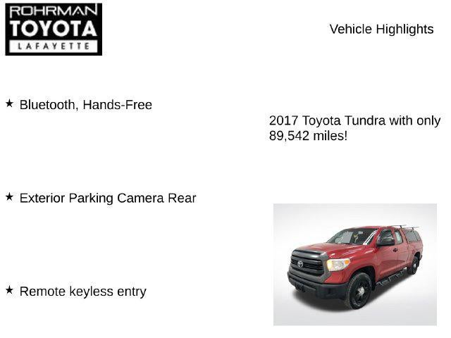 2017 Toyota Tundra SR