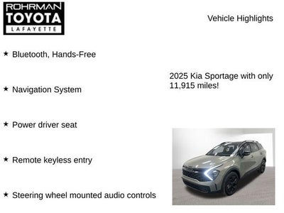 2025 Kia Sportage X-Line