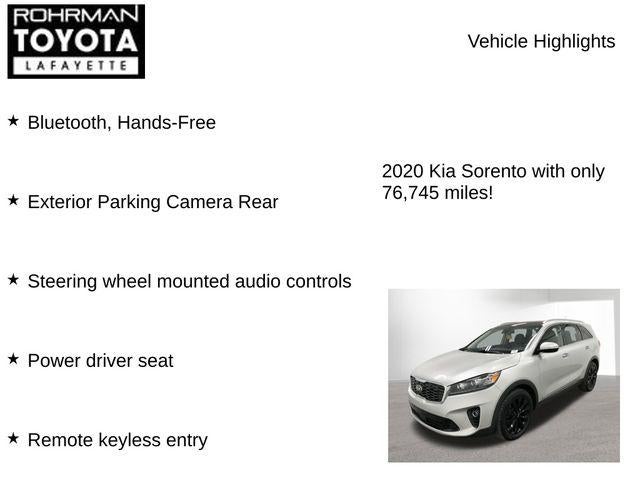 2020 Kia Sorento EX