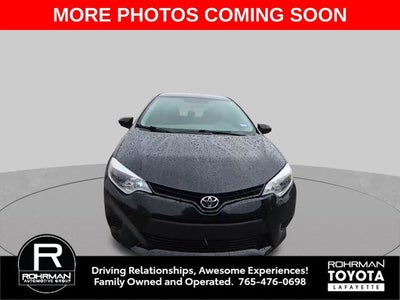2016 Toyota Corolla LE