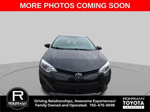 2016 Toyota Corolla LE