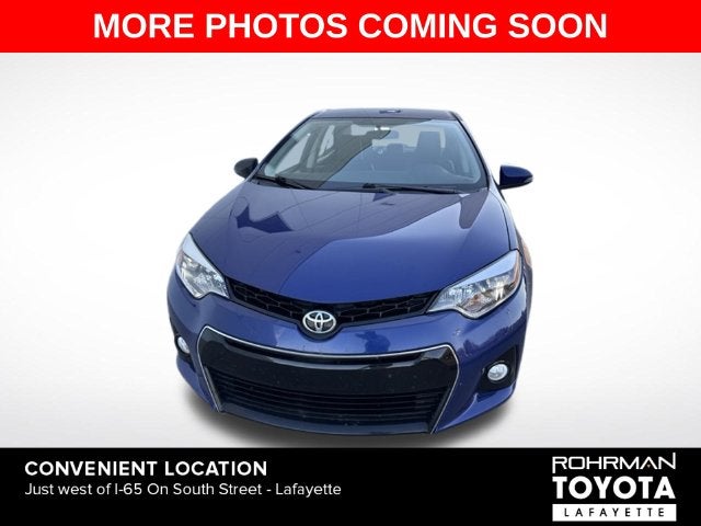 2015 Toyota COROLLA S Plus