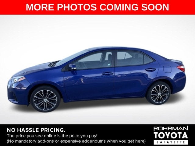 2015 Toyota COROLLA S Plus