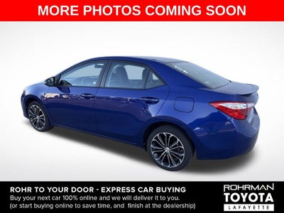 2015 Toyota COROLLA S Plus