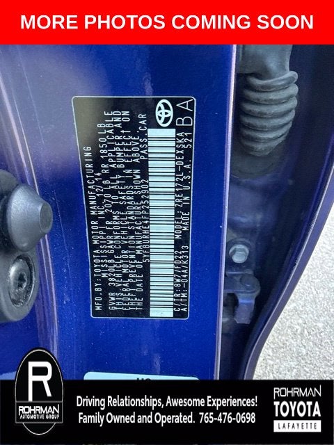 2015 Toyota COROLLA S Plus