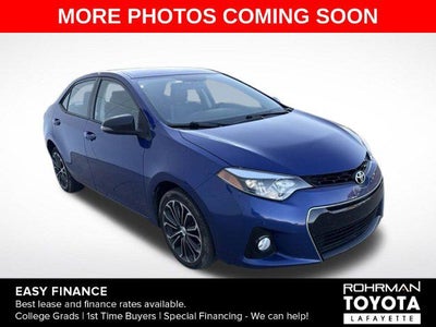 2015 Toyota COROLLA S Plus