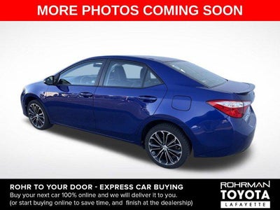 2015 Toyota COROLLA S Plus