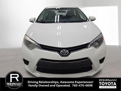 2016 Toyota Corolla LE