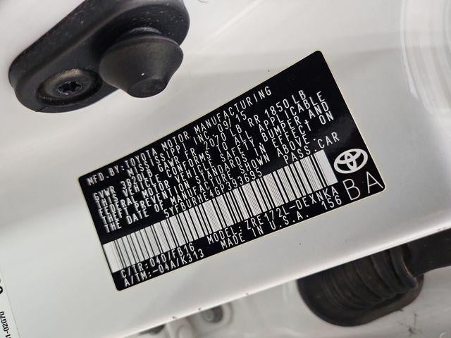 2016 Toyota Corolla LE