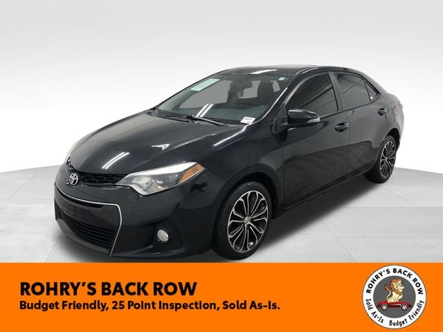 2016 Toyota COROLLA S Plus