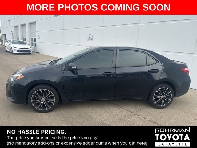 2016 Toyota COROLLA S Plus