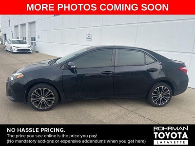 2016 Toyota COROLLA S Plus