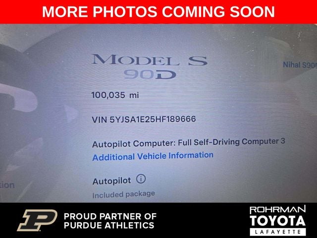 2017 Tesla Model S 90D