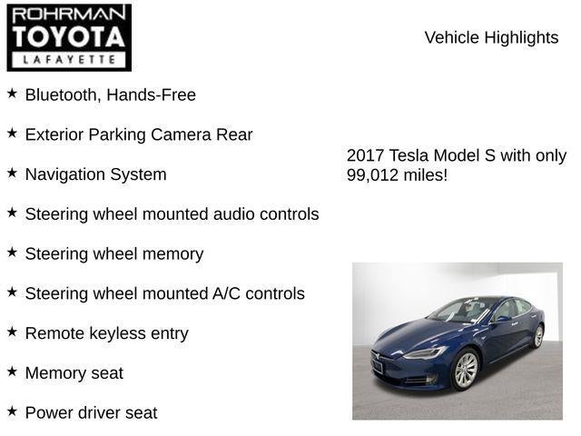 2017 Tesla Model S 100D
