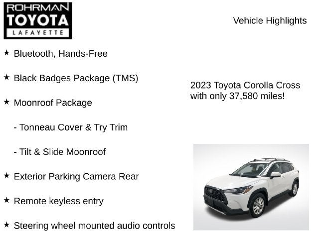 2023 Toyota Corolla Cross LE
