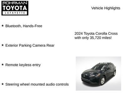 2024 Toyota Corolla Cross LE