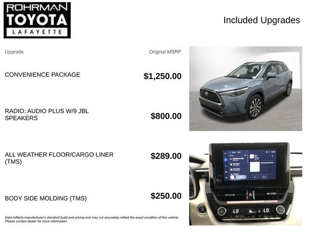 2023 Toyota Corolla Cross XLE