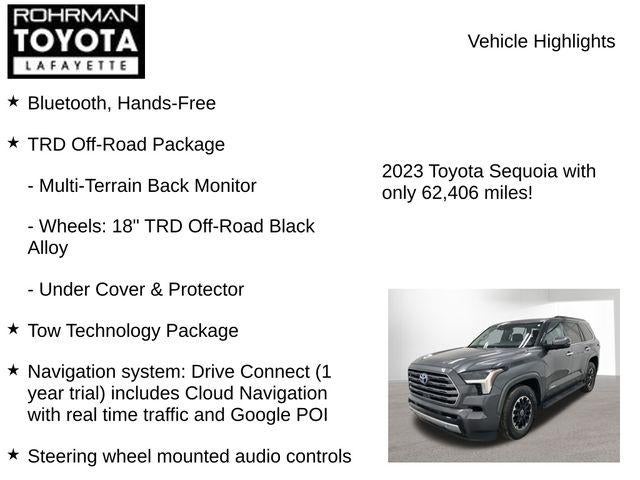 2023 Toyota SEQUOIA 4WD Limited