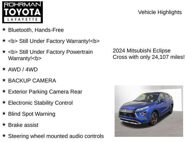 2024 Mitsubishi Eclipse Cross SE