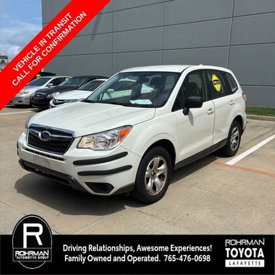 2016 Subaru Forester 2.5i