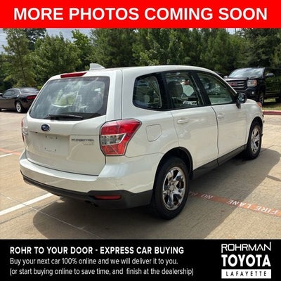 2016 Subaru Forester 2.5i
