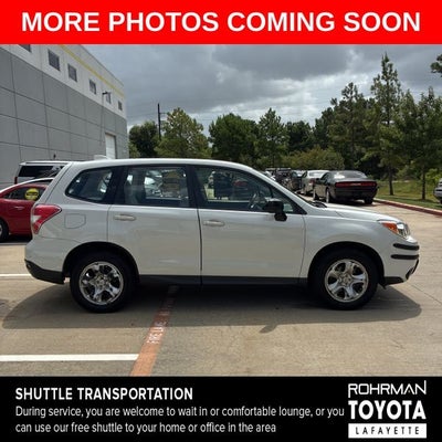 2016 Subaru Forester 2.5i