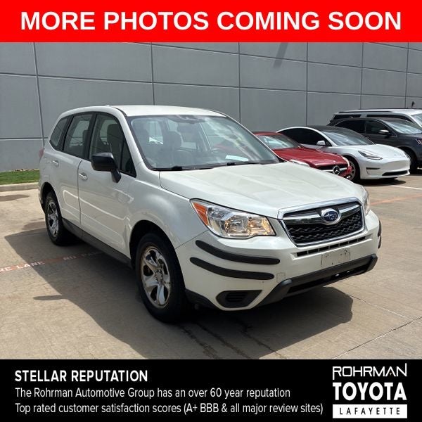 2016 Subaru Forester 2.5i