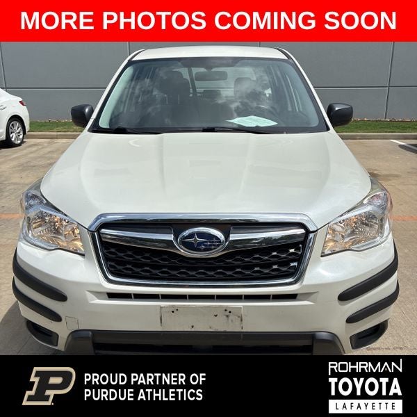 2016 Subaru Forester 2.5i